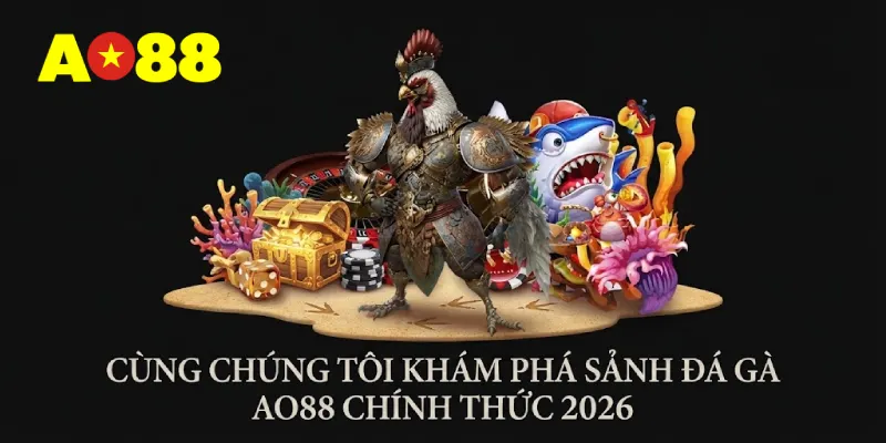 Cùng chúng tôi khám phá sảnh Đá gà AO88