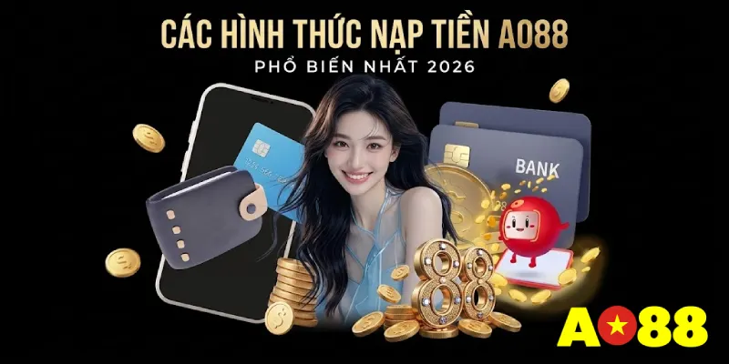 Hướng dẫn nạp tiền AO88 thuận tiện nhất năm 2026