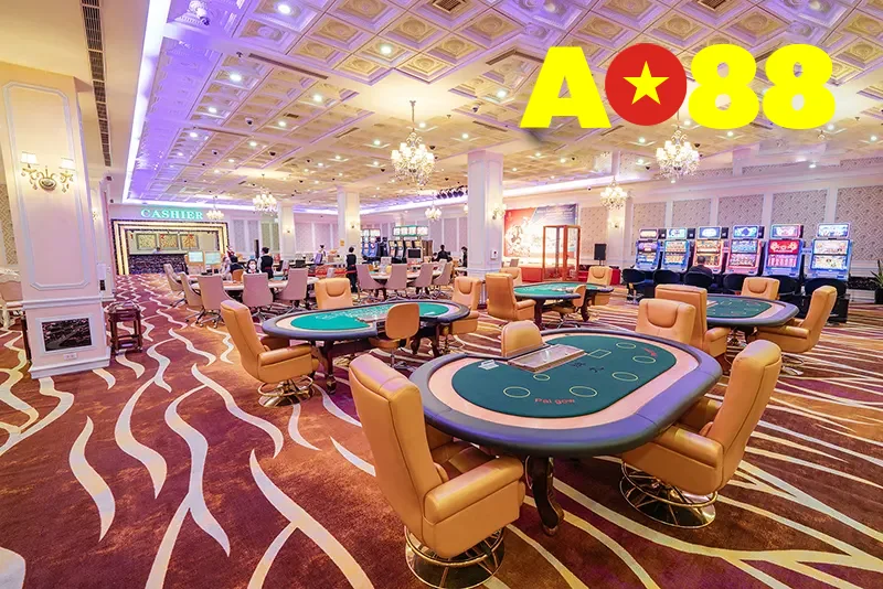 Không gian sảnh cược của Casino Hạ Long theo tiêu chuẩn quốc tế