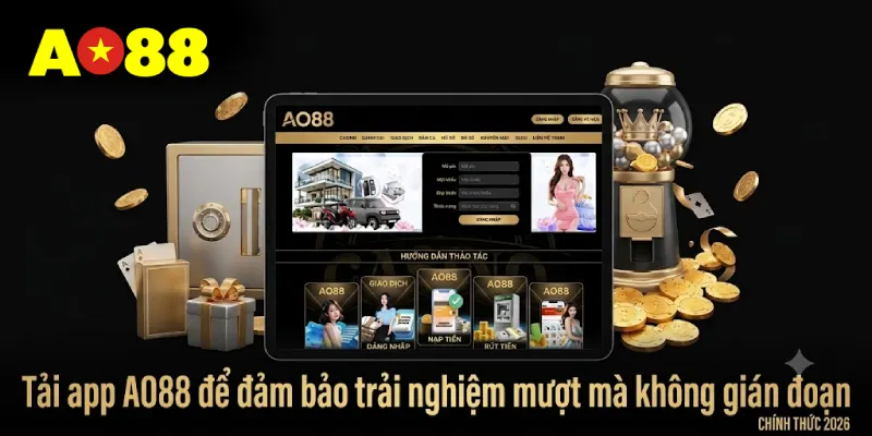 Tải app AO88 để đảm bảo trải nghiệm mượt mà không gián đoạn